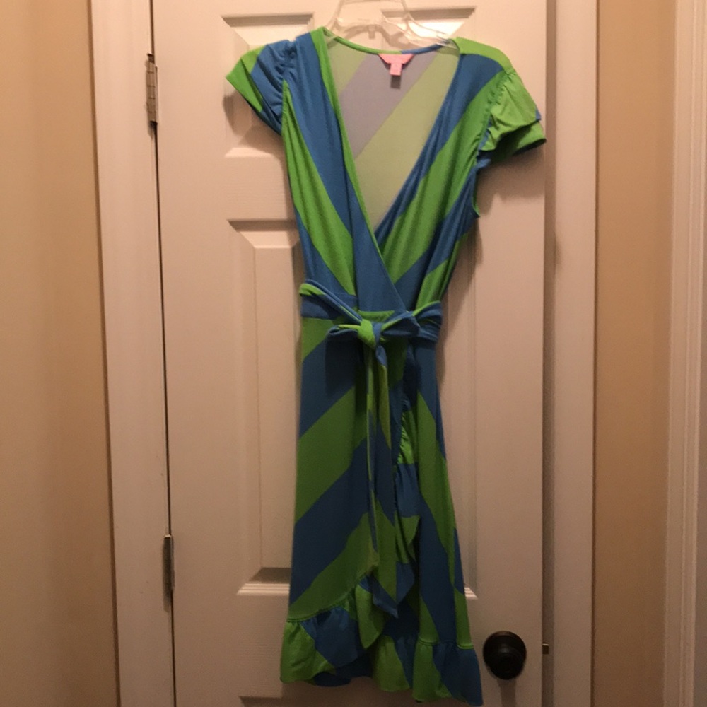 Lilly Pulitzer wrap dress